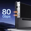 Kép 9/11 - PELADN Link S-3 laptop eGPU dokkoló – PCIe x16, Thunderbolt 5, 2.5G LAN, M.2, USB3.2, SD kártyaolvasó, ATX/SFX táp kompatibilis