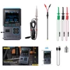 Kép 1/8 - FNIRSI DSO-TC4 digitális oszcilloszkóp, 10MHz, jelszintgenerátor, tranzisztortesztelő, 2.8” TFT, akkumulátorral