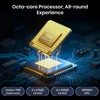 Kép 9/9 - FOSSiBOT F114 strapabíró okostelefon 6.67", 4GB+128GB, Android 15, 50MP kamera, 5000mAh, IP68/IP69K, NFC, Face ID, GPS - Fekete