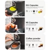 Kép 5/8 - HiBREW H3C 3 az 1-ben kapszulás kávéfőző, 20 bar nyomás, 7 hőfok, forró/jeges kávé, 1,4L tartály, DG/NS kapszula és őrölt kávé – Fekete