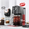 Kép 6/8 - HiBREW H3C 3 az 1-ben kapszulás kávéfőző, 20 bar nyomás, 7 hőfok, forró/jeges kávé, 1,4L tartály, DG/NS kapszula és őrölt kávé – Fekete