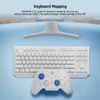 Kép 12/15 - BIGBIG WON Rainbow 2 SE vezetékes/BT játékvezérlő – Hall effektus, 12-bit ADC, Switch/PC/Android/iOS kompatibilis - Kék