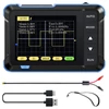 Kép 1/7 - FNIRSI DSO152 mini hordozható digitális oszcilloszkóp, 2,5MSa/s mintavétel, 200kHz sávszélesség - Kék, P6100 nagyfeszültségű szonda nélkül
