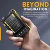 Kép 7/9 - FNIRSI DSO152 mini hordozható digitális oszcilloszkóp, 2,5MSa/s mintavétel, 200kHz sávszélesség - Sárga, P6100 nagyfeszültségű szonda nélkül