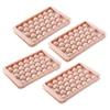 Kép 1/5 - 4 darabos, 33 üreges kerek jégkocka forma – whiskygolyók, jégnyalóka és nyalóka készítéséhez - Pink