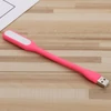 Kép 2/9 - Hordozható USB LED olvasólámpa hajlítható karral, mini éjszakai lámpa laptophoz és számítógéphez – Pink