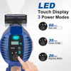 Kép 3/7 - UMLO V11 vezeték nélküli állóporszívó – 300W motor, 30kPa szívóerő, 60 perc üzemidő, LED kijelző, 0,8L tartály, fali tartó