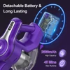 Kép 5/10 - INSE S62 vezeték nélküli állóporszívó – 30kPa szívóerő, 300W motor, 45 perc üzemidő, LED világítás