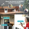 Kép 10/10 - SOVMIKU CQ1A 2K napelemes biztonsági kamera – 9000mAh, kétirányú hang, mozgásérzékelés, 360° panoráma, színes éjjellátás