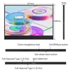 Kép 2/11 - AOSIMAN 134UCT 13.4" hordozható érintőképernyős monitor, 4K UHD 3840x2400, sztereó hangszóró, alacsony kékfény