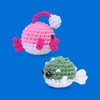 Kép 9/12 - Amigurumi horgolókészlet kezdőknek – állatfigura csomag videós útmutatóval, Anglerpuff minta