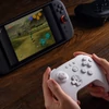 Kép 8/16 - Az 8BitDo 64 Bluetooth játékkonzol kontroller Analogue 3D, Switch 1/2, Windows és Android eszközökhöz - Fehér színben