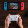 Kép 9/16 - Az 8BitDo 64 Bluetooth játékkonzol kontroller Analogue 3D, Switch 1/2, Windows és Android eszközökhöz - Fehér színben