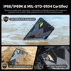 Kép 4/10 - FOSSiBOT DT3 5G ütésálló tablet 10,4" 2K, Android 15, 12/256GB, 21560mAh 66W, 64+32MP kamera, NFC, ujjlenyomat+Face ID - Kék