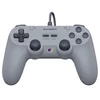 Kép 1/12 - GameSir T3 Lite vezetékes szimmetrikus PC/Switch/Android/iOS kontroller, 1000Hz, Hall stick, rezgés, turbó, 2 programozható gomb – Szürke