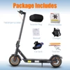 Kép 12/20 - TWOFISH V1 MAX elektromos roller - 400W motor, 10.4Ah akkumulátor, 10" kerekek, hátsó tárcsafék, LCD kijelző