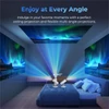 Kép 7/13 - ETOE Starfish Plus projektor Google TV-vel, 140° forgatás, natív 1080p, 300 ANSI, 4K dekódolás, automatikus trapézkorrekció és élességállítás