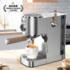 Kép 7/9 - HiBREW H13 fél­automata kávéfőző, dupla bojleres rendszerrel, 20 bar nyomással, érintőkijelzővel, többfunkciós főzési módokkal, állítható csepegtetőtálcával – Ezüst