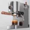 Kép 8/9 - HiBREW H13 fél­automata kávéfőző, dupla bojleres rendszerrel, 20 bar nyomással, érintőkijelzővel, többfunkciós főzési módokkal, állítható csepegtetőtálcával – Ezüst