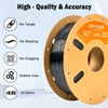 Kép 4/5 - ERYONE nagysebességű áttetsző PETG filament, 3D nyomtatáshoz - 1 kg Szürke