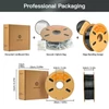 Kép 5/5 - ERYONE nagysebességű áttetsző PETG filament, 3D nyomtatáshoz - 1 kg Szürke