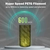 Kép 3/5 - ERYONE nagysebességű áttetsző PETG filament, 3D nyomtatáshoz - 1 kg Sötét zöld