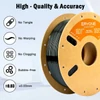 Kép 4/5 - ERYONE nagysebességű áttetsző PETG filament, 3D nyomtatáshoz - 1 kg Sötét zöld