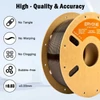 Kép 4/5 - ERYONE nagysebességű áttetsző PETG filament, 3D nyomtatáshoz - 1 kg Füstös