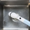 Kép 3/7 - TASVAC EB5 vezeték nélküli forgó súrolókefe, 450RPM, 5 cserélhető fejjel és állítható hosszabbító karral fürdőszobához