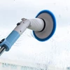 Kép 7/7 - TASVAC EB5 vezeték nélküli forgó súrolókefe, 450RPM, 5 cserélhető fejjel és állítható hosszabbító karral fürdőszobához