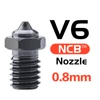 Kép 2/11 - Trianglelab V6 NCB 0,8 mm fúvóka Voron 3D nyomtatóhoz