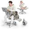 Kép 3/10 - NEWTRAL Freedom-X-FF keresztlábas szék kartámasszal és kerekekkel, dönthető, laptop tálcával, otthoni irodához, relaxhoz - Barack
