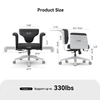 Kép 10/10 - NEWTRAL Freedom-X-FF keresztlábas szék kartámasszal és kerekekkel, dönthető, laptop tálcával, otthoni irodához, relaxhoz - Sötét szürke