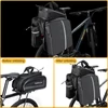 Kép 11/15 - NEWBOLER BAG306 kerékpár csomagtartó táska 30L hátsó táska elektromos kerékpár akkumulátor rekesszel