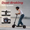 Kép 6/8 - iScooter W5 összecsukható elektromos roller, 350W motor, 36V 7.8Ah akkumulátor, 8.5" gumik, 30km/h, 30km hatótáv, tárcsafék