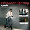 Kép 8/8 - iScooter W5 összecsukható elektromos roller, 350W motor, 36V 7.8Ah akkumulátor, 8.5" gumik, 30km/h, 30km hatótáv, tárcsafék