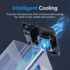Kép 3/8 - FNIRSI IPS3608 AC-DC intelligens tápegység, 10mV ultraalacsony zaj, 2.8" TFT kijelző, PD/QC gyorstöltés