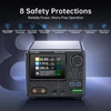 Kép 6/8 - FNIRSI IPS3608 AC-DC intelligens tápegység, 10mV ultraalacsony zaj, 2.8" TFT kijelző, PD/QC gyorstöltés