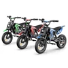 Kép 7/7 - A14 elektromos gyerek motor, 500W, 36V 5.2Ah akkumulátor, 14'' kerék, 27km/h, 22km hatótáv, tárcsafék, dupla rugózás, LCD kijelző - Kék