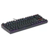 Kép 3/7 - Redragon K552-KR-FR TKL mechanikus billentyűzet, 88 gombos, kompakt, piros kapcsoló, RGB háttérvilágítás, francia AZERTY - Fekete