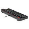 Kép 4/7 - Redragon K552-KR-FR TKL mechanikus billentyűzet, 88 gombos, kompakt, piros kapcsoló, RGB háttérvilágítás, francia AZERTY - Fekete