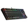 Kép 3/7 - Redragon K552P-KR-FR RGB háttérvilágítású TKL mechanikus billentyűzet, 88 gombos kompakt AZERTY FR, piros switch - Fekete