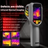 Kép 5/11 - BSIDE HX2 hőkamera, 240x320 px, 15 színmód, 2.4" TFT LCD, 0.3-3m fókusz, 50° nagylátószög, beltéri/kültéri használatra - Szürke