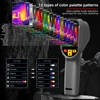 Kép 6/11 - BSIDE HX2 hőkamera, 240x320 px, 15 színmód, 2.4" TFT LCD, 0.3-3m fókusz, 50° nagylátószög, beltéri/kültéri használatra - Szürke