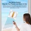 Kép 10/12 - Liectroux YW710 ablakmosó robot, dupla vízpermet, 2500Pa szívóerő, halk működés, 360° kerék, táv- és appvezérlés