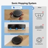 Kép 2/8 - Proscenic X1S robotporszívó felmosóval, 3000 Pa szívóerő, 2.5L porzsák, app és hangvezérlés, fekete