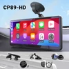 Kép 8/9 - MINIX CP89-HD hordozható vezeték nélküli CarPlay/Android Auto kijelző, 8.9" IPS érintőképernyő, Dupla Bluetooth, AUX, FM Transmitter