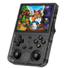 Kép 1/7 - ANBERNIC RG353V kézikonzol, 32GB Android + 16GB Linux, HDMI kimenet, Moonlight streamelés - Fekete átlátszó