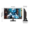 Kép 8/14 - TITAN ARMY C32C1S 31,5" ívelt gamer monitor, 2K QHD, 260Hz, 1ms, HDR10, Adaptive Sync, alacsony kékfény