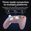 Kép 10/10 - ANBERNIC RG P01 játékvezérlő – Hall szenzorok, giroszkóp, Bluetooth/vezeték nélküli/vezetékes, PC, Switch, Android, iOS, Steam kompatibilis - Fekete